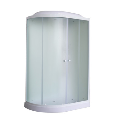 Душ. каб. Parly EB123R(120*80*210) низкий поддон, магн.45°,белый зад, матовый перед.,б/болт.соединение,белые профиля (вид 1) Душ. каб. Parly EB123R(120*80*210) низкий поддон, магн.45°,белый зад, матовый перед.,б/болт.соединение,белые профиля (фото, вид 1)