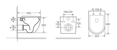 Унитаз Grossman GR-4451S с тонкой крышкой (вид 4) Унитаз Grossman GR-4451S с тонкой крышкой (фото, вид 4)