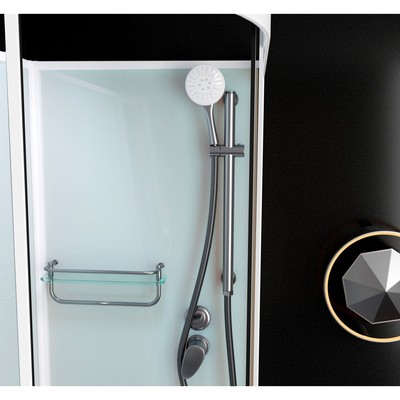 Душевая кабина Frank F418R White правосторонняя низкий поддон б/к Без крыши (вид 3) Душевая кабина Frank F418R White правосторонняя низкий поддон б/к Без крыши (фото, вид 3)