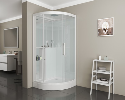 Душ.каб. GR160 (100x100x215) GROSSMAN 4 места (вид 1) Душ.каб. GR160 (100x100x215) GROSSMAN 4 места (фото, вид 1)