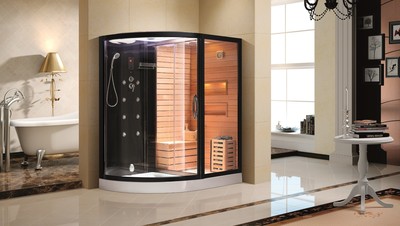 Комбинированная сауна 2в1 Ceruttispa LUGANO Nero-R Black (вид 8) Комбинированная сауна 2в1 Ceruttispa LUGANO Nero-R Black (фото, вид 8)