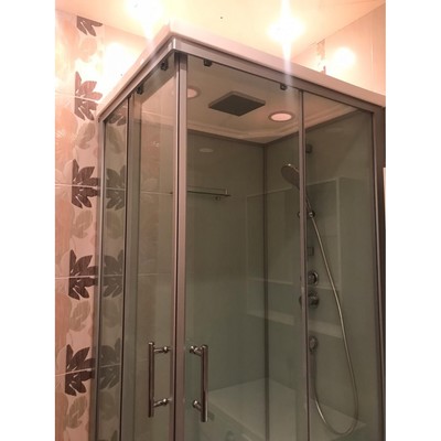 Душевая кабина Frank F900 L/R левосторонняя (вид 2) Душевая кабина Frank F900 L/R левосторонняя (фото, вид 2)