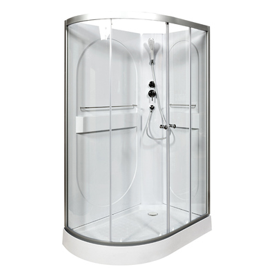 Душевая кабина L602R N (без крыши) (вид 1) Душевая кабина L602R N (без крыши) (фото, вид 1)