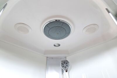 Душевая кабина L580 с электрикой (вид 1) Душевая кабина L580 с электрикой (фото, вид 1)