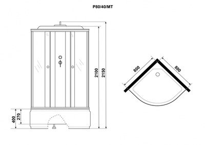 .. Niagara Promo P80/40/MT (8008002150) 4  (,  1)