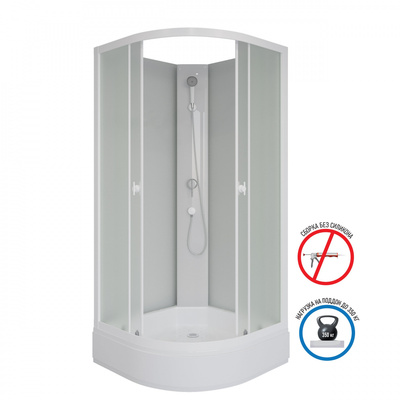 Душ.каб. Niagara Promo P100/26/MT/BK (1000х1000х1950) 4 места (вид 3) Душ.каб. Niagara Promo P100/26/MT/BK (1000х1000х1950) 4 места (фото, вид 3)