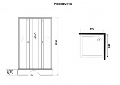 .. Niagara Promo P80/26Q/MT/BK (8008001950) 4  (,  1)