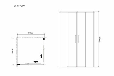   Grossman GR-9090 Fly (90*90*190) ,   1  (,  6)
