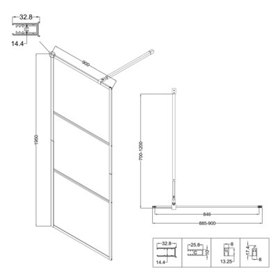   Niagara Nova NG-688-90BLACK (90*195)  ,    ,1  (,  9)
