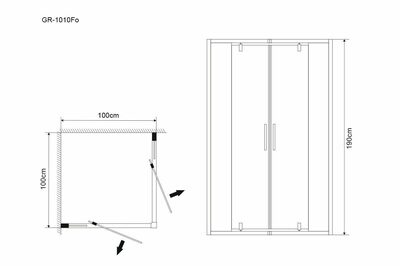   Grossman GR-1010 Forta (100*100*190) ,   1  (,  2)