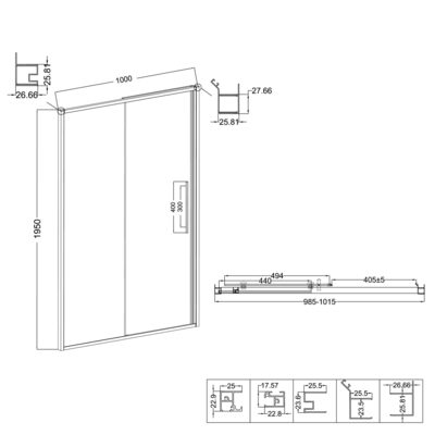    Niagara Nova NG-85-10TB (100*195)  ,  , 1  (,  10)