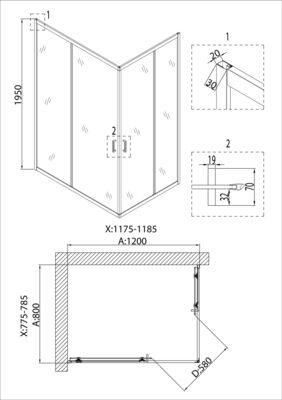   Niagara Nova NG-6610-08 (120*80*195) , , .,   (,  5)