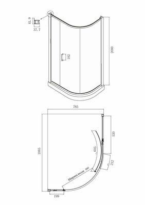   Ambassador Kingston 14011116 (1100x800x2000), 1  (,  3)