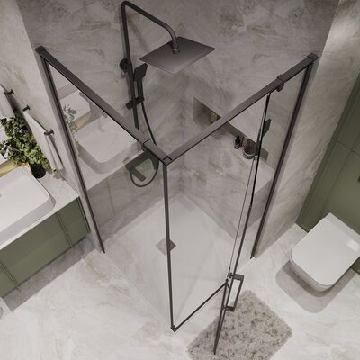   Niagara Nova NG-6831-34BLACK (90*90*195) , ,  ,  ,1  (,  3)