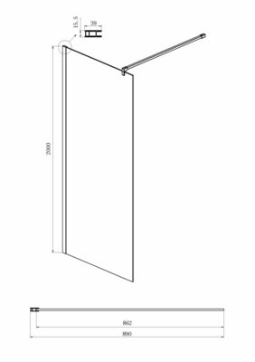   Ambassador Walk-in 15033223 (900x2000), 1  (,  2)