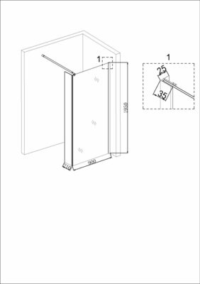   Niagara NG-664-90 (90x195), 1  (,  3)