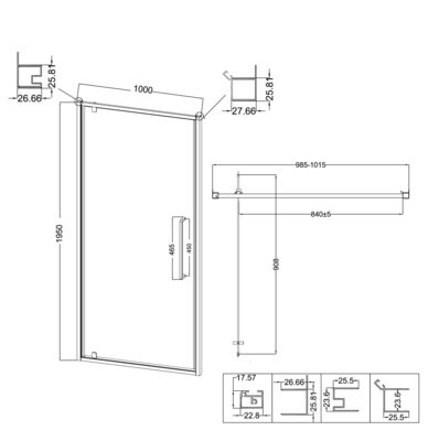    Niagara Nova NG-66-10A (100*195) ,  , 1  (,  10)