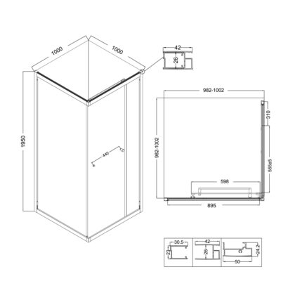   Niagara Nova NG-6835-34BLACK (100*100*195) , ,  ,  ,1  (,  11)