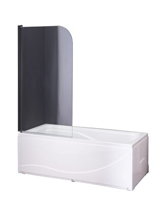 Душевая шторка на ванну Taliente TA-0814CB 80*140см (вид 1) Душевая шторка на ванну Taliente TA-0814CB 80*140см (фото, вид 1)