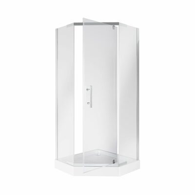 Душевой уголок Niagara NG-010-14D (1000х1000х1950) низкий поддон(13 см) стекло ПРОЗРАЧНОЕ 2 места (вид 4) Душевой уголок Niagara NG-010-14D (1000х1000х1950) низкий поддон(13 см) стекло ПРОЗРАЧНОЕ 2 места (фото, вид 4)