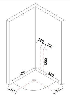 Душевая кабина без гидромассажа Taliente TA-8080G 80*80*215см (вид 2) Душевая кабина без гидромассажа Taliente TA-8080G 80*80*215см (фото, вид 2)