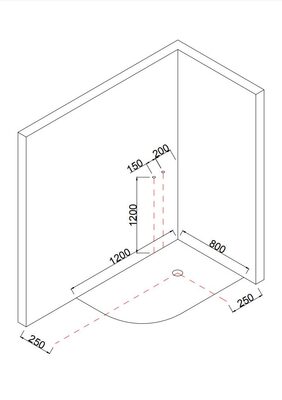 Душевая кабина без гидромассажа Taliente TA-12080M(R) 120*80*215см (вид 4) Душевая кабина без гидромассажа Taliente TA-12080M(R) 120*80*215см (фото, вид 4)