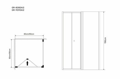   Grossman GR-9090 Alba2 (90*90*190) ,      1  (,  6)