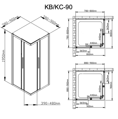   Deto K 80-90 Chrome (,  1)