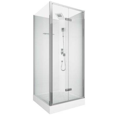 Душевая кабина без крыши Cerutti SPA BELLA901T (90x90x215-225) (вид 1) Душевая кабина без крыши Cerutti SPA BELLA901T (90x90x215-225) (фото, вид 1)