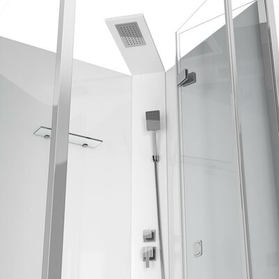 Душевая кабина без крыши Cerutti SPA BELLA901T (90x90x215-225) (вид 2) Душевая кабина без крыши Cerutti SPA BELLA901T (90x90x215-225) (фото, вид 2)