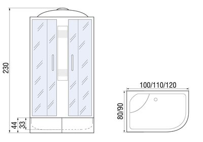   River Nara XL 100/80/44 MT R 100*80*230 (,  1)