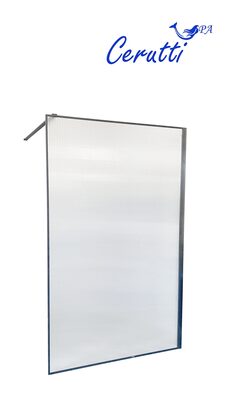 Душевое ограждение без поддона Cerutti SPA STRIP T120 (120x190) (вид 2) Душевое ограждение без поддона Cerutti SPA STRIP T120 (120x190) (фото, вид 2)