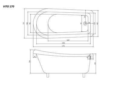    Cerutti SPA VITO 170 (1700x740x750)      (,  2)