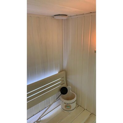 Финская сауна Frank F802 (печь СФЕРА с ПУ 4 кВт+40 кг камней КВАРЦ белые) 1 полка ширина 120 см Кедр (вид 5) Финская сауна Frank F802 (печь СФЕРА с ПУ 4 кВт+40 кг камней КВАРЦ белые) 1 полка ширина 120 см Кедр (фото, вид 5)