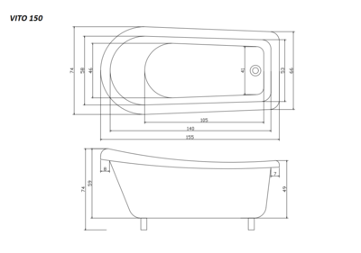    Cerutti SPA VITO 150      (1550x740x750) (,  6)