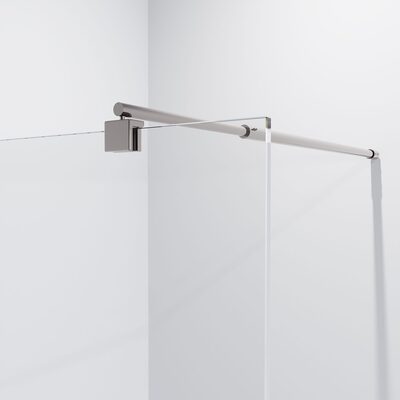 Душевая перегородка Niagara Eco NG-531-80 (80х190) хром,стекло прозрачное,1 место (вид 3) Душевая перегородка Niagara Eco NG-531-80 (80х190) хром,стекло прозрачное,1 место (фото, вид 3)