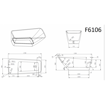   Frank F6106 White/Black (,  6)