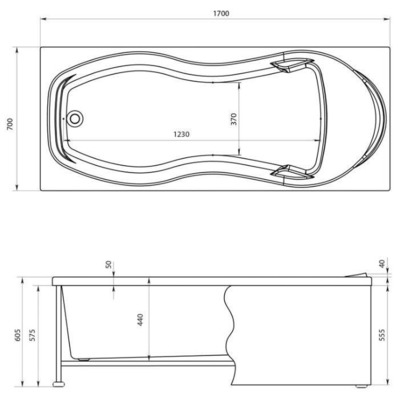  Aquanet Tessa 170x70 (,  5)