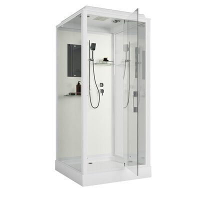 Душевая кабина Niagara Standart ST90/15Q (90х90х215) квадрат,поддон 15см,распашная,проф.белый,3 места (вид 2) Душевая кабина Niagara Standart ST90/15Q (90х90х215) квадрат,поддон 15см,распашная,проф.белый,3 места (фото, вид 2)