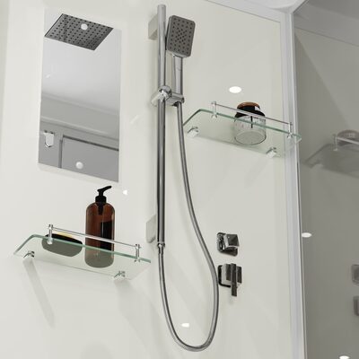 Душевая кабина Niagara Standart ST90/15Q (90х90х215) квадрат,поддон 15см,распашная,проф.белый,3 места (вид 8) Душевая кабина Niagara Standart ST90/15Q (90х90х215) квадрат,поддон 15см,распашная,проф.белый,3 места (фото, вид 8)