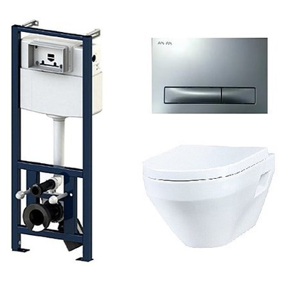 Унитаз с инсталляцией AM.PM Spirit I012702/I014151/C701738SC Унитаз с инсталляцией AM.PM Spirit I012702/I014151/C701738SC (фото)