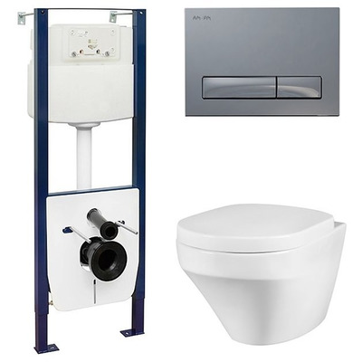 Унитаз с инсталляцией AM.PM Inspire I012702/I014151/C501700SC Унитаз с инсталляцией AM.PM Inspire I012702/I014151/C501700SC (фото)