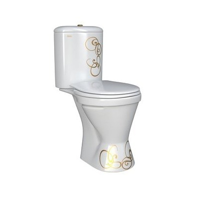 Унитаз Della Otti (джаз золото) Унитаз Della Otti (джаз золото) (фото)