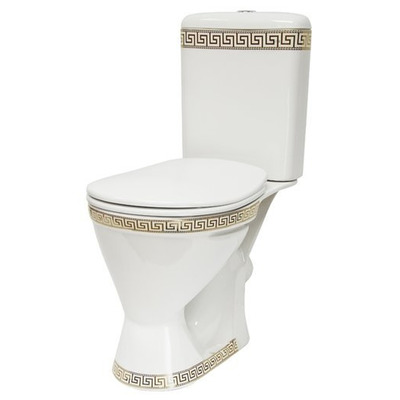 Унитаз Della Otti (версаче золото) Унитаз Della Otti (версаче золото) (фото)