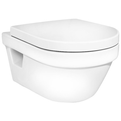 Унитаз Gustavsberg Hygienic Flush WWC 5G84HR01 (с сиденьем, микролифт) Унитаз Gustavsberg Hygienic Flush WWC 5G84HR01 (с сиденьем, микролифт) (фото)