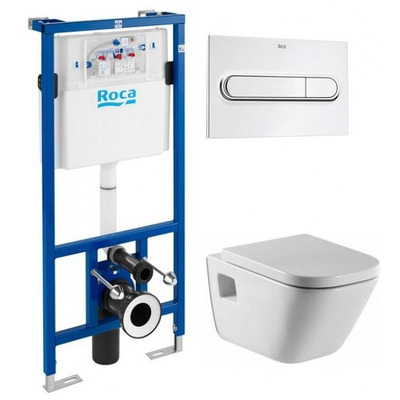    Roca The Gap 34647L000+Roca DUPLO WC 890090020+ Dual 890095001 ()