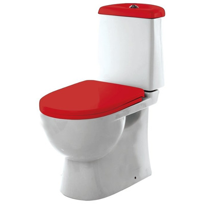 Унитаз SANITA LUXE Best Red Унитаз SANITA LUXE Best Red (фото)
