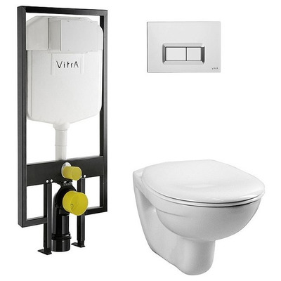 Унитаз с инсталляцией VitrA Normus 9773B003-7200 Унитаз с инсталляцией VitrA Normus 9773B003-7200 (фото)