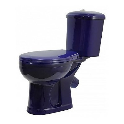 Унитаз Оскольская керамика Дора (синий) Унитаз Оскольская керамика Дора (синий) (фото)