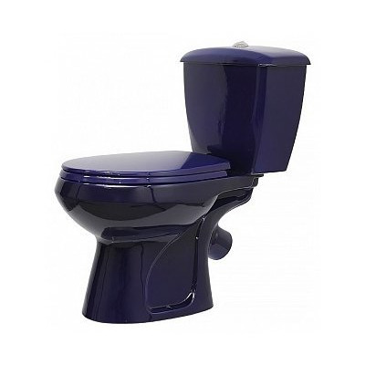 Унитаз Оскольская керамика Элисса (синий) Унитаз Оскольская керамика Элисса (синий) (фото)